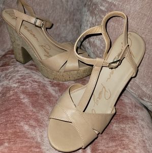 American Rag Platform Ankle Strap Sandal 8M